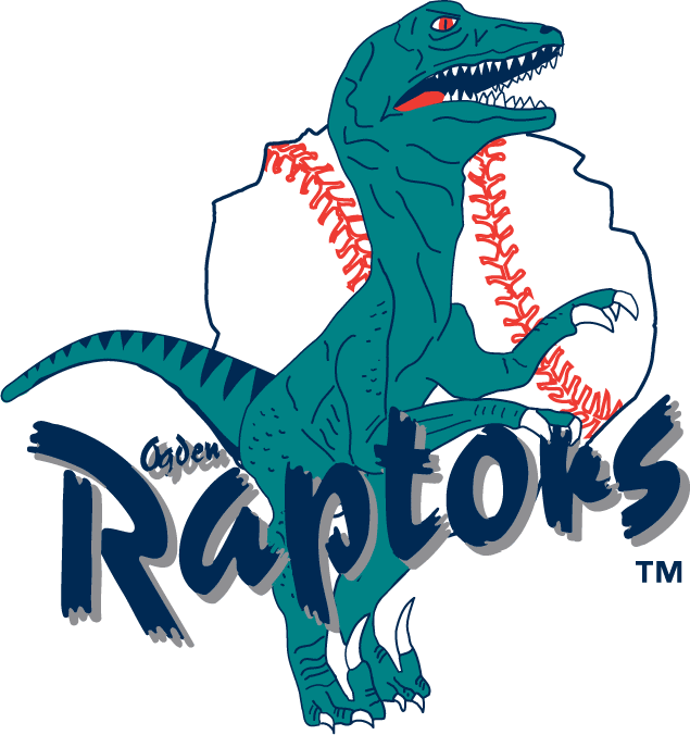 Ogden Raptors 2001-2014 Primary Logo iron on paper